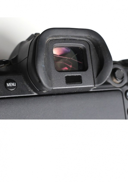 Festpreis Reparatur Spiegellose CANON EOS Kamera / Sucher Glas gerissen